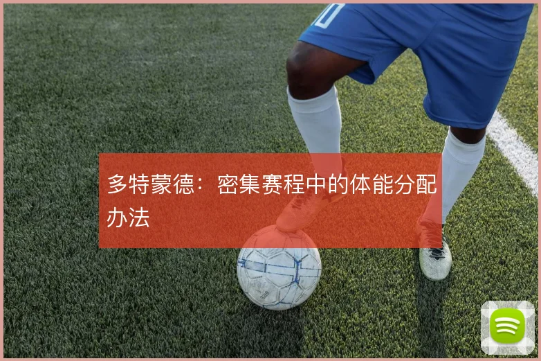 多特蒙德：密集赛程中的体能分配办法