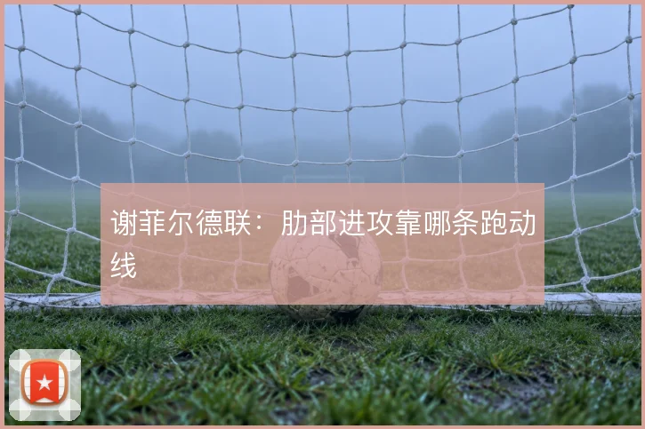 谢菲尔德联：肋部进攻靠哪条跑动线